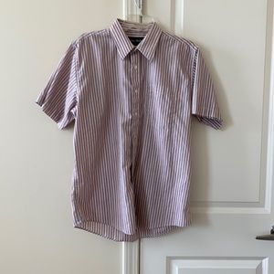 Stanley Blacker Vintage Striped Button Up